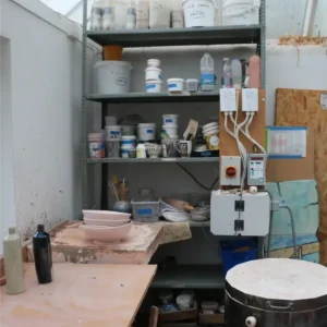 Studio health and safety online course. A pottery studio
